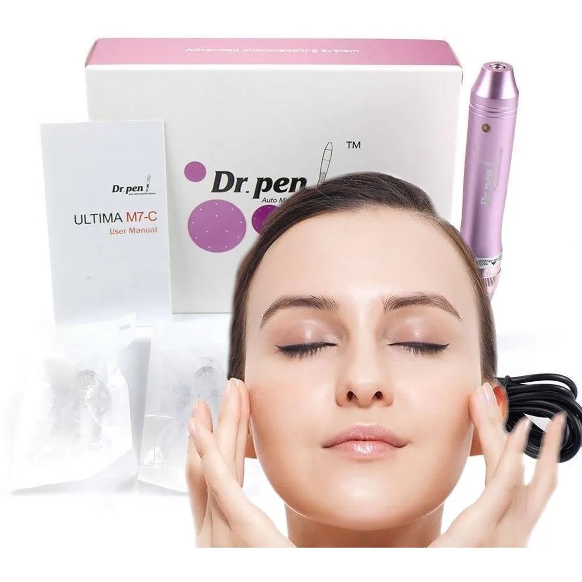 Dermapen Dr Pen Ultima M7 Borra Cicatrices Arrugas Metalico