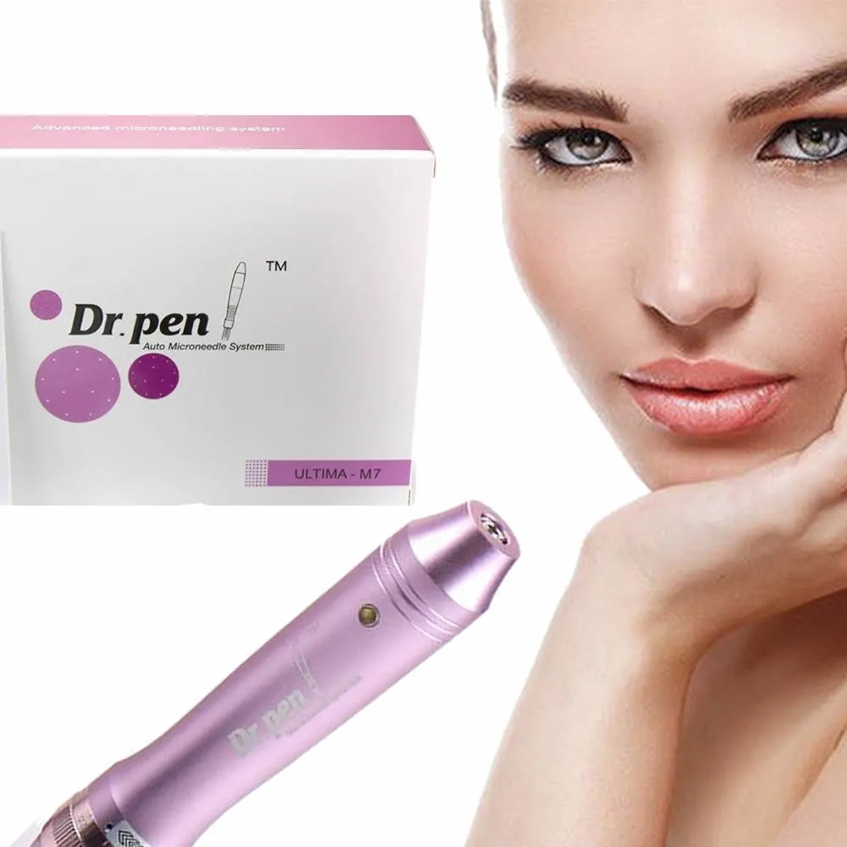 Dermapen Dr Pen Ultima M7 Borra Cicatrices Arrugas Metalico
