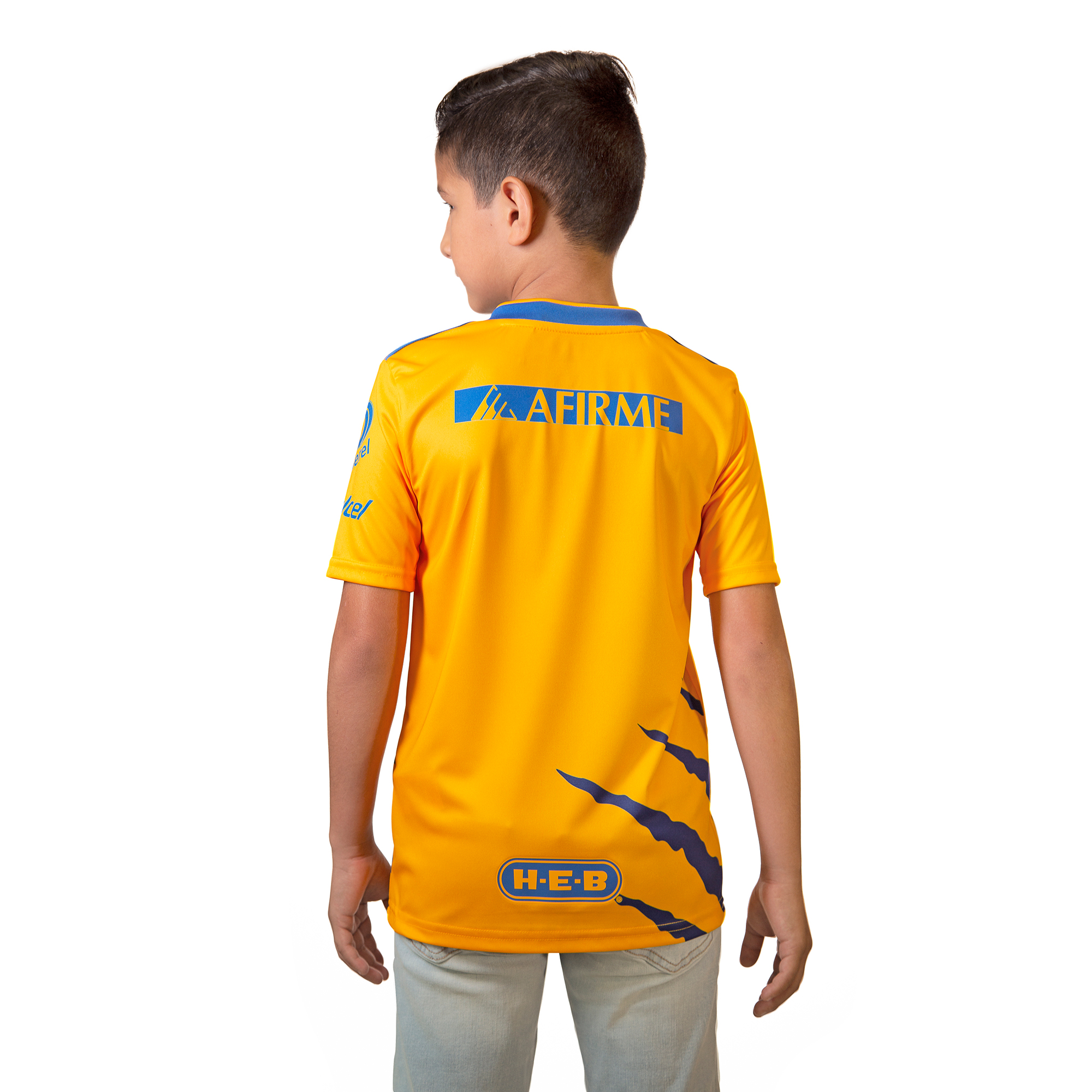 Jersey Adidas de los Tigres de UANL de Local Para Niños Temporada 2022