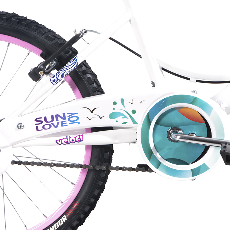 Bicicleta Veloci Summer BMX R20 Blanco