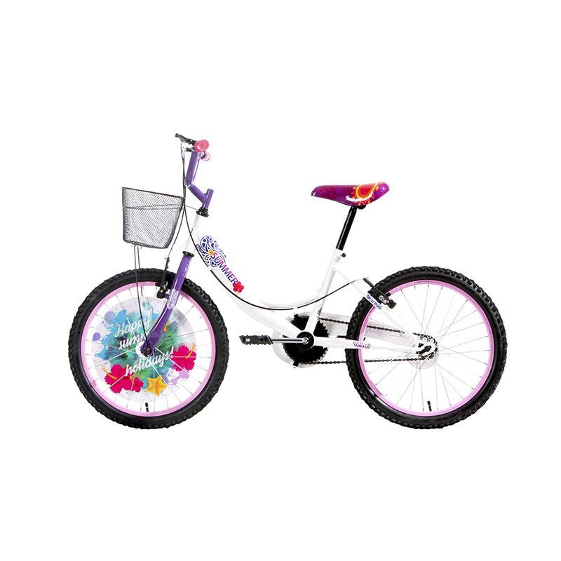Bicicleta Veloci Summer BMX R20 Blanco