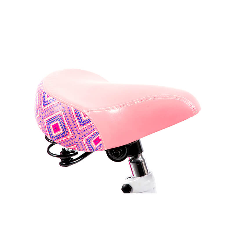 Bicicleta Veloci Heart Beat BMX R20 Blanco