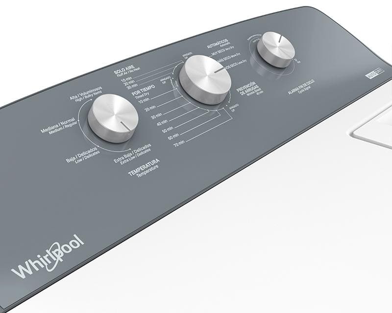 Secadora whirlpool mod. 7mwgd1930jm 19kg