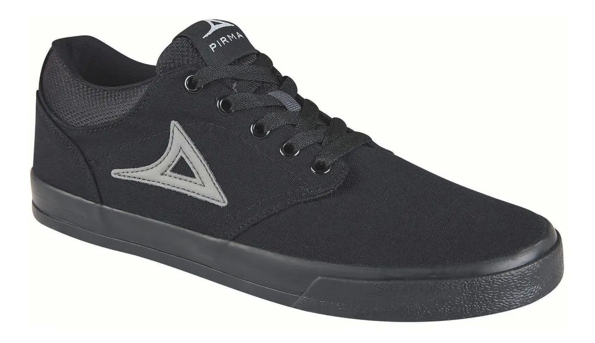 Tenis Pirma Ronne Urbano Vulcanizado Negro Hombre 0099