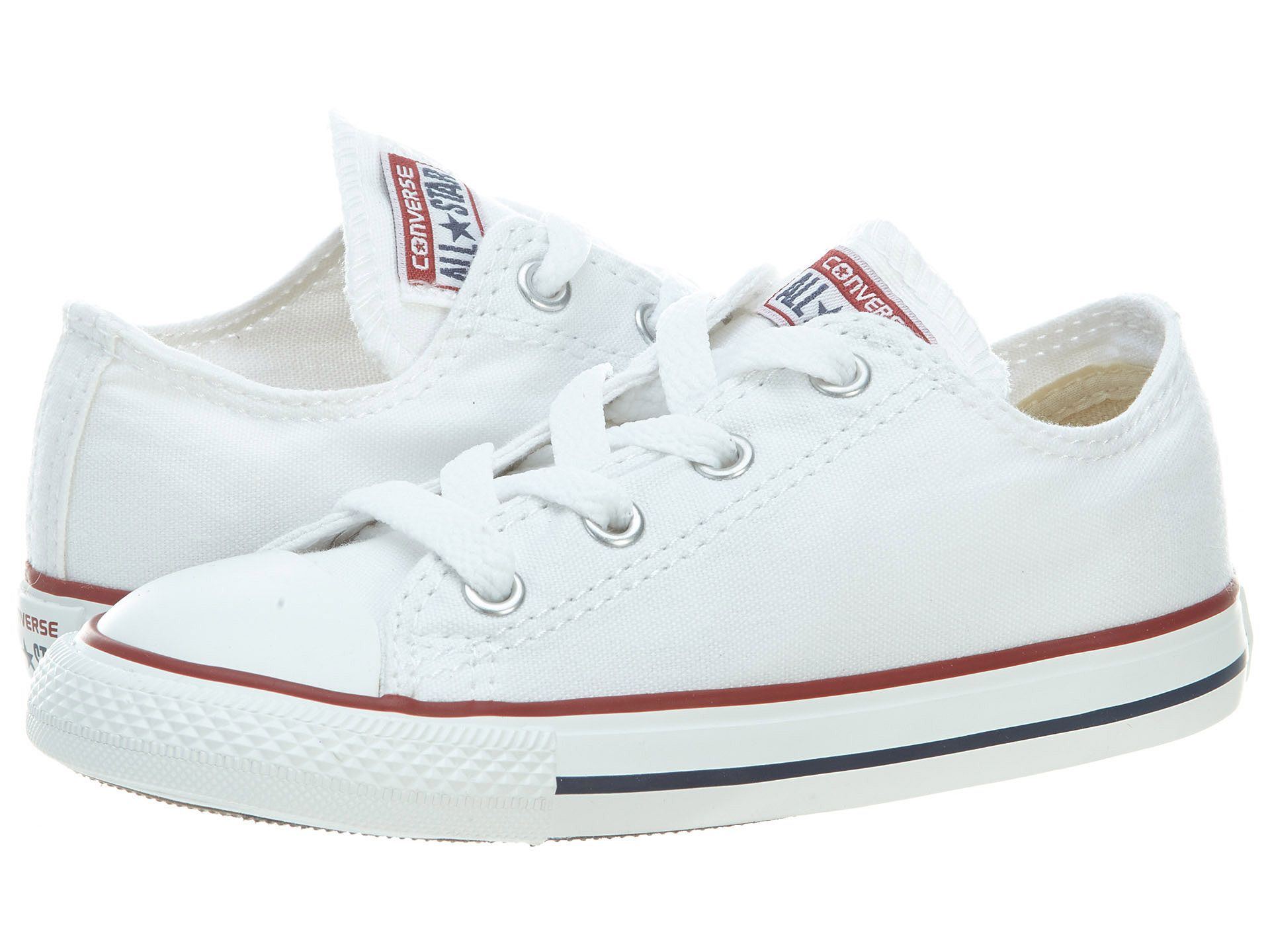 TENIS CONVERSE CLÁSICO ALL STARS CHOCLO BLANCO BEBÉ NIÑOS 7J256