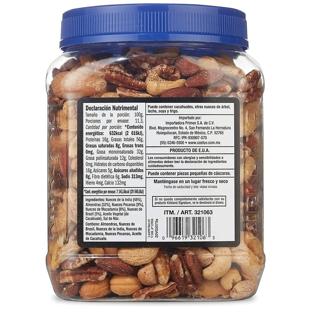 Kirkland Signature Nueces Surtidas 1.13kg
