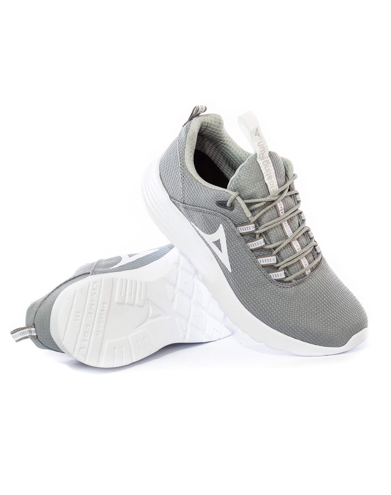 Tenis Pirma Deportivo Running 0248 Gris Mujer