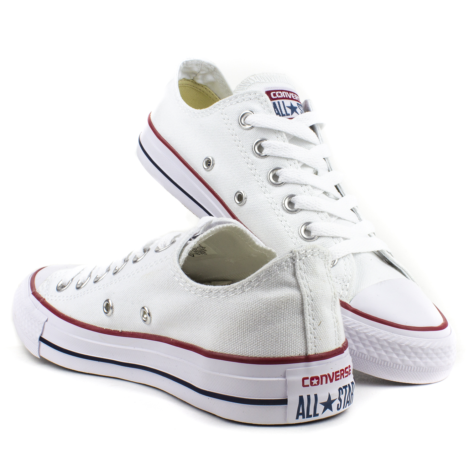 TENIS CONVERSE CLASICO ALL STAR CHOCLO BLANCO UNISEX M7652