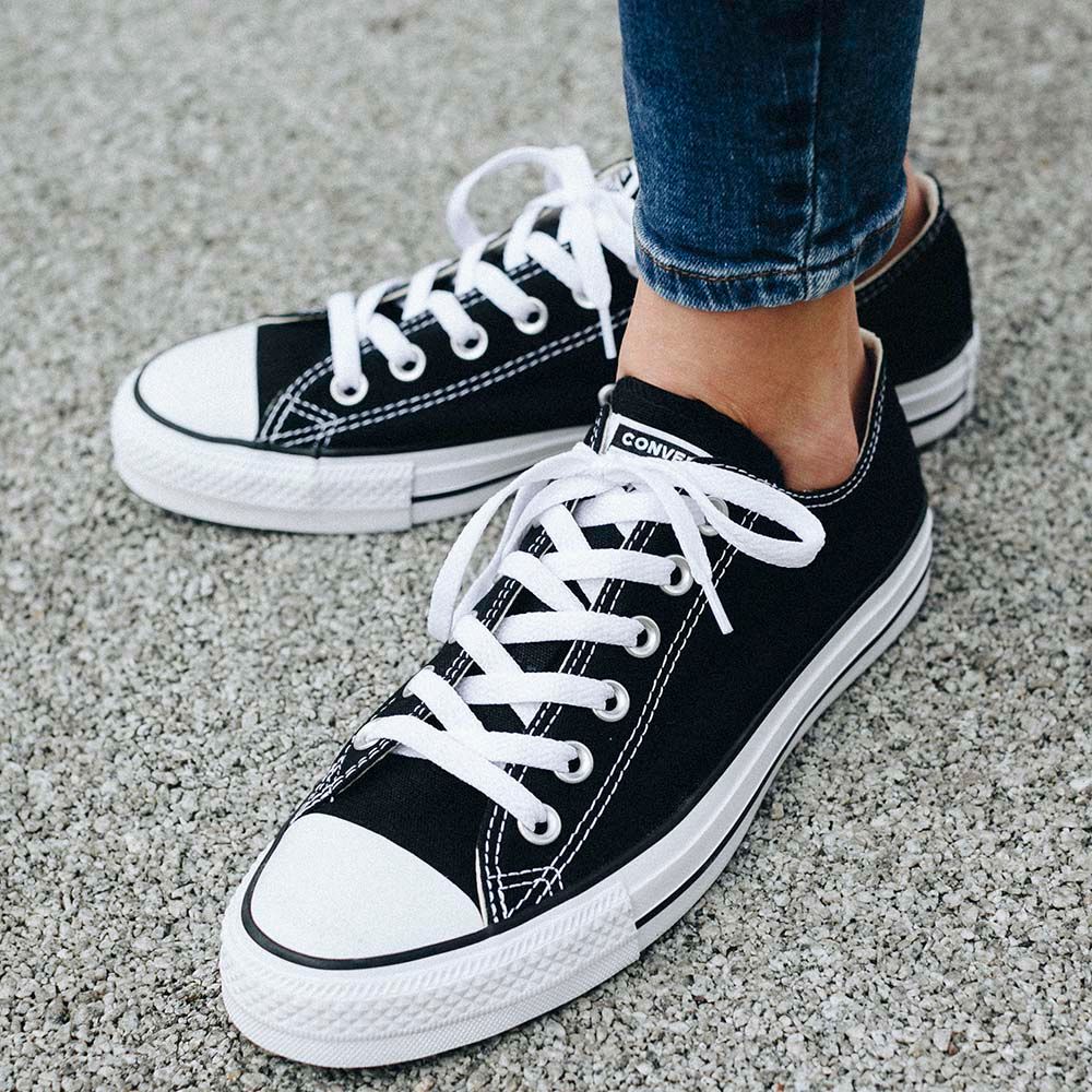 TENIS CONVERSE CLASICO ALL STAR CHOCLO NEGRO UNISEX M9166