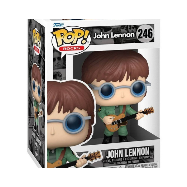 Funko Pop Rocks: John Lennon Chamarra Militar Original