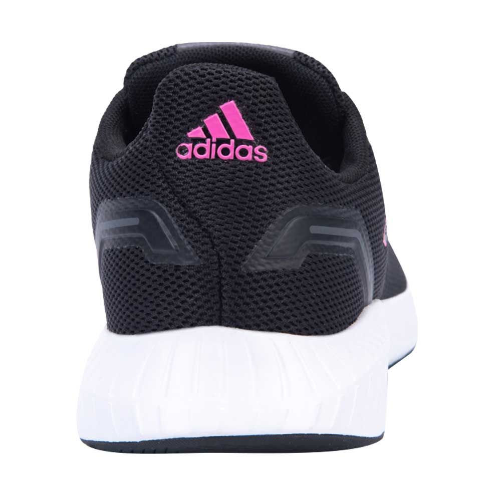 TENIS ADIDAS RUN FALCON 2.0 MUJER FY9624 NEGRO ROSA