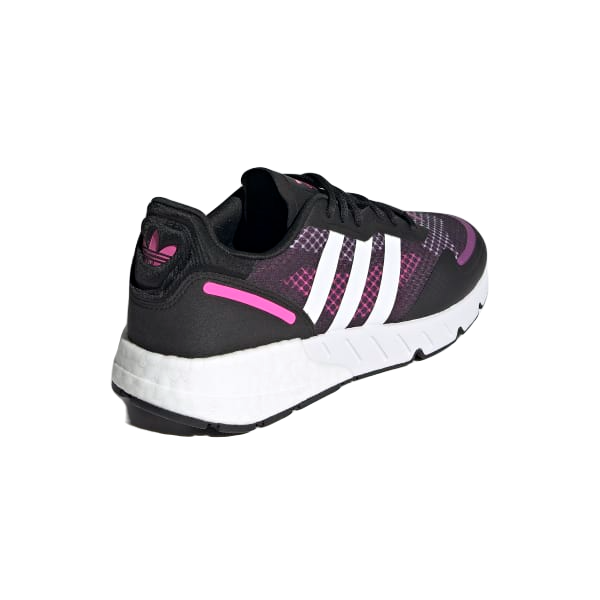 TENIS ADIDAS ZX 1K BOOST MUJER FY6082 NEGRO ROSA