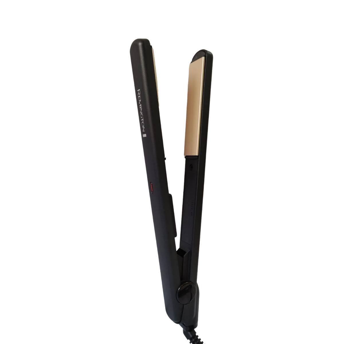 Plancha Para El Cabello Remington S1005 Cerámica Con Macadamia - Negro