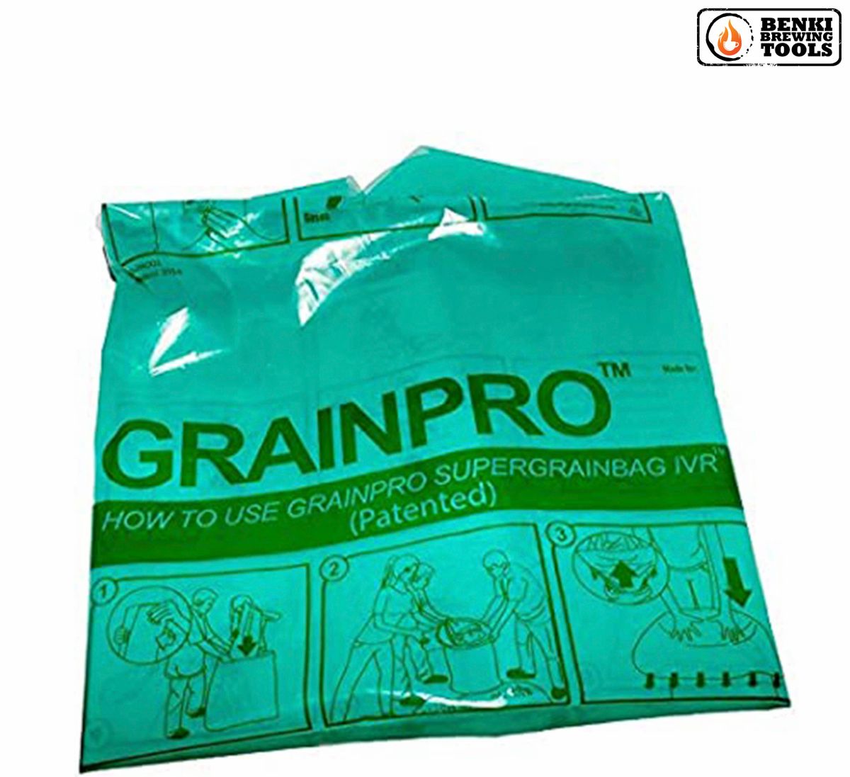 Super Bolsa Hermética Ziplock Almacenamiento De Granos 70 kg