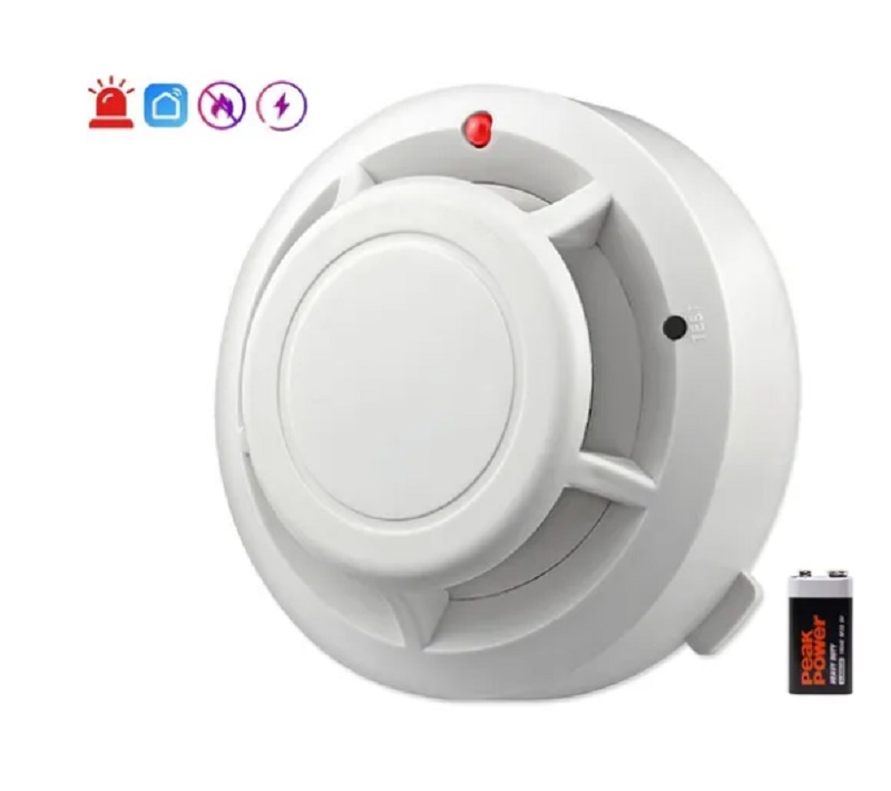 Detector De Humo Alarma De Incendios Inalambrico Seguridad