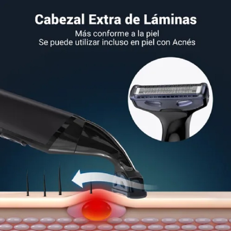 Máquina Rasuradora Eléctrica Barba 