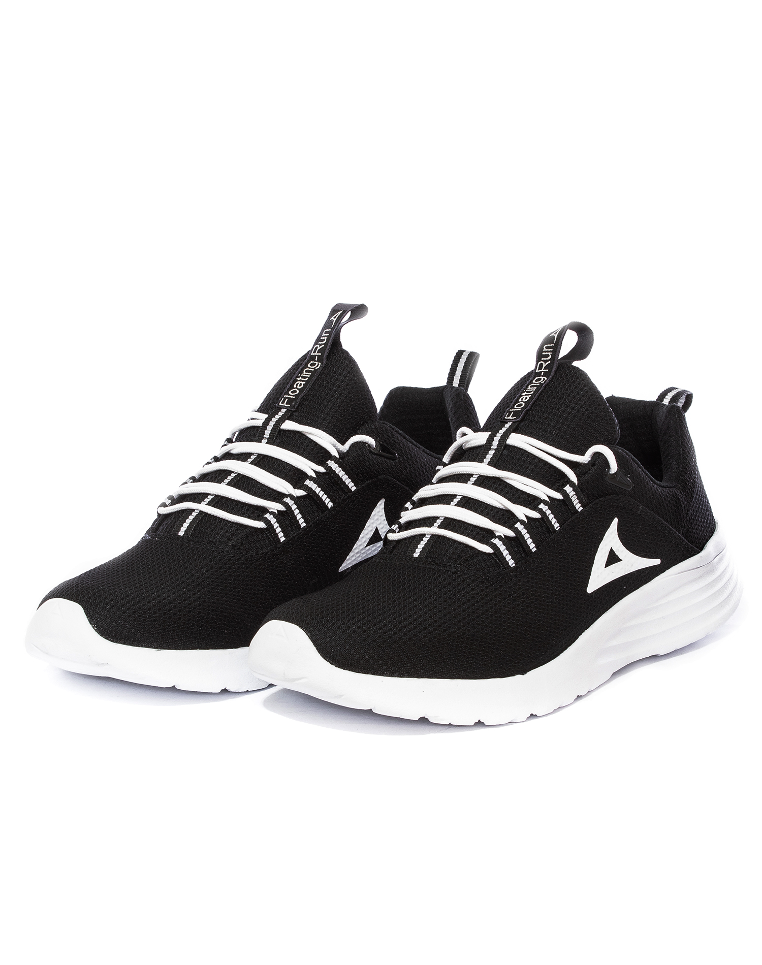 Tenis Pirma 0248 Deportivo Running Negro Blanco Mujer