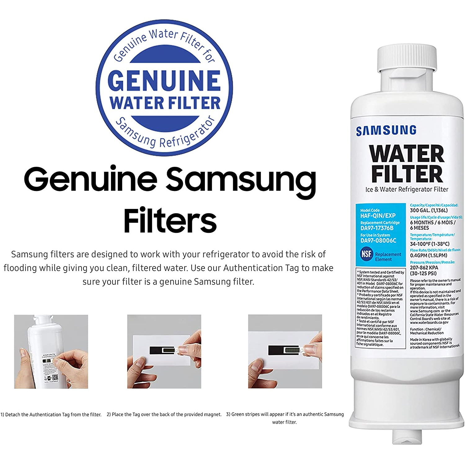 Filtro Samsung Mediano Cuadrado Da97-17376b