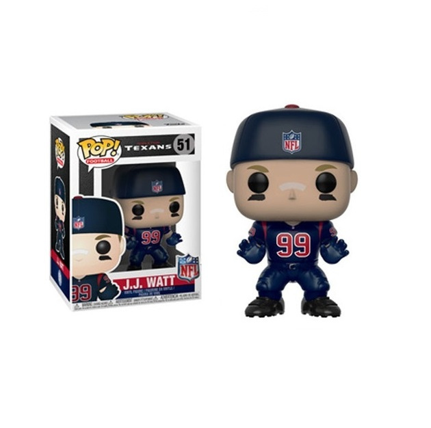 Funko Pop J.j. Watt #51 Texans Houston Nfl Alternate Uniform