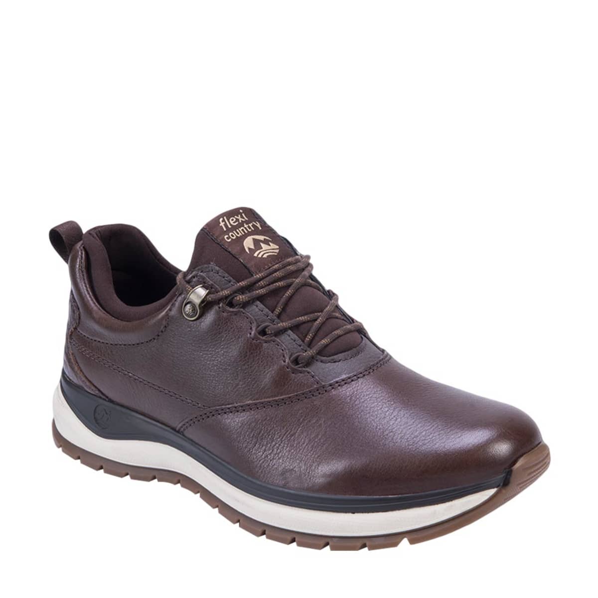 Calzado choclo hiker marca Flexi para hombre, color café, mod. 989575