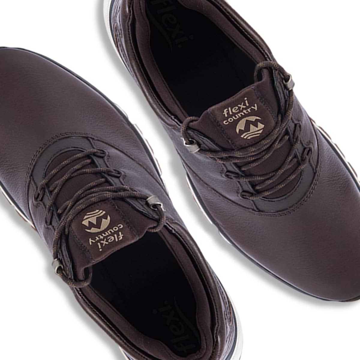 Calzado choclo hiker marca Flexi para hombre, color café, mod. 989575