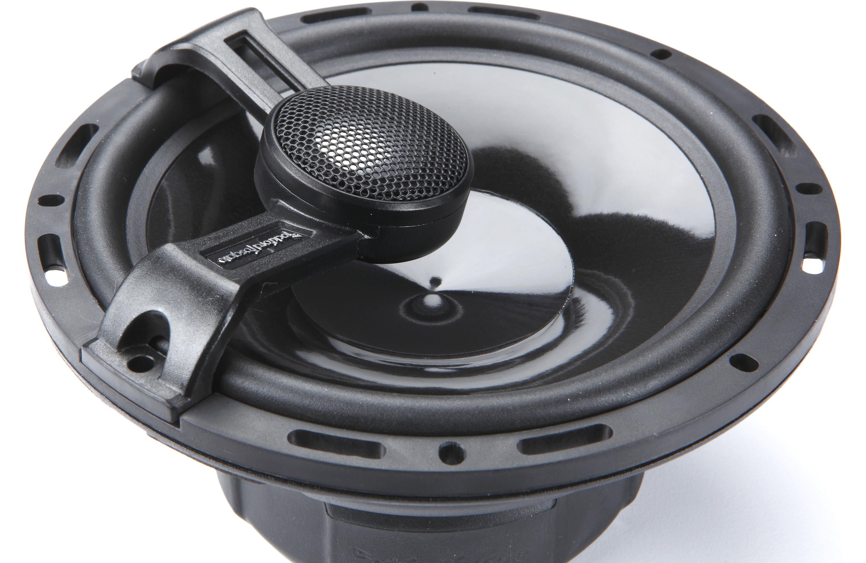 Bocinas Coaxiales Full-Range Rockford Fosgate T1650 150 Watts 6.5 Pulgadas 4 Ohms 2 Vías Power Series