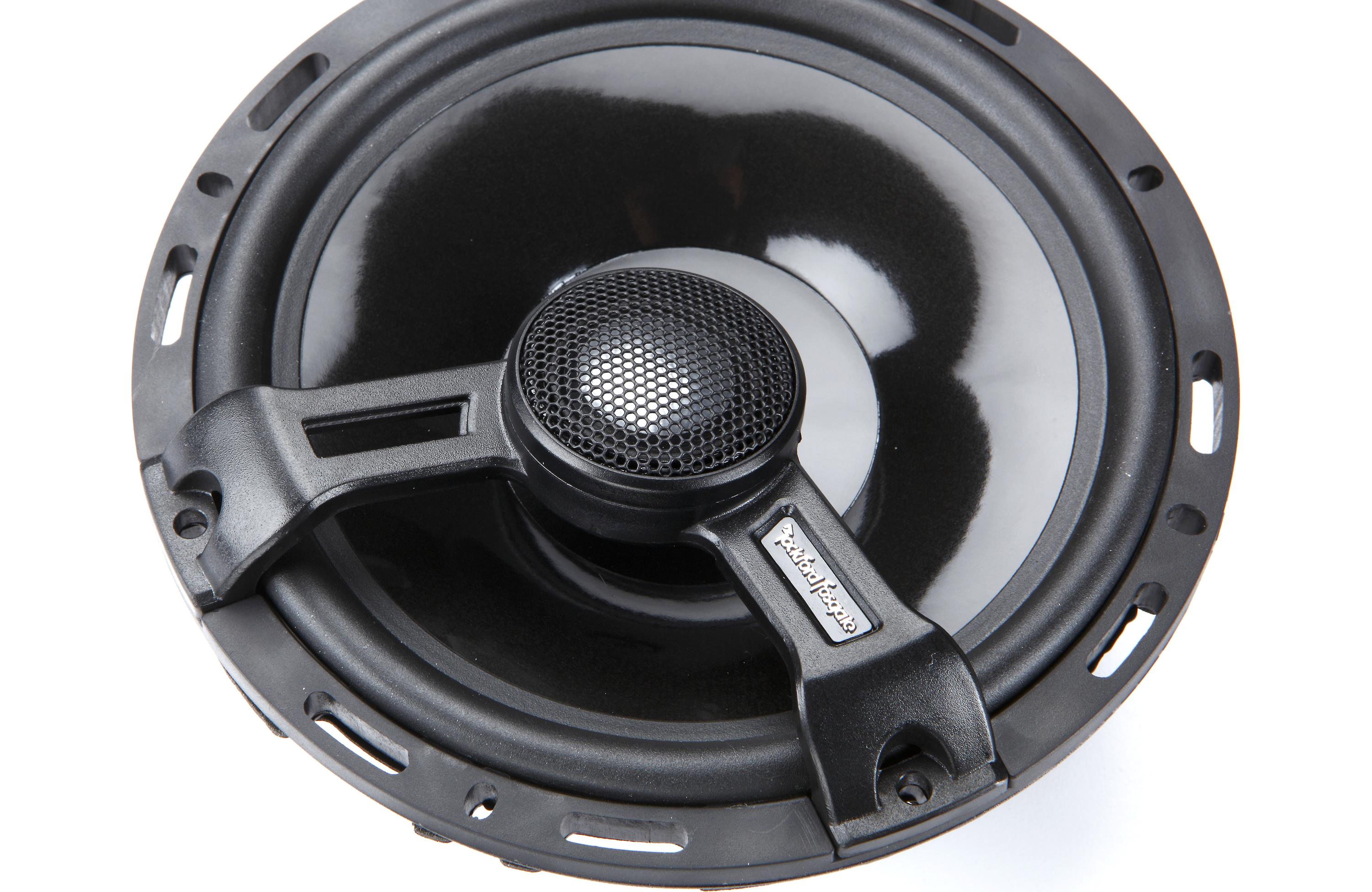Bocinas Coaxiales Full-Range Rockford Fosgate T1650 150 Watts 6.5 Pulgadas 4 Ohms 2 Vías Power Series