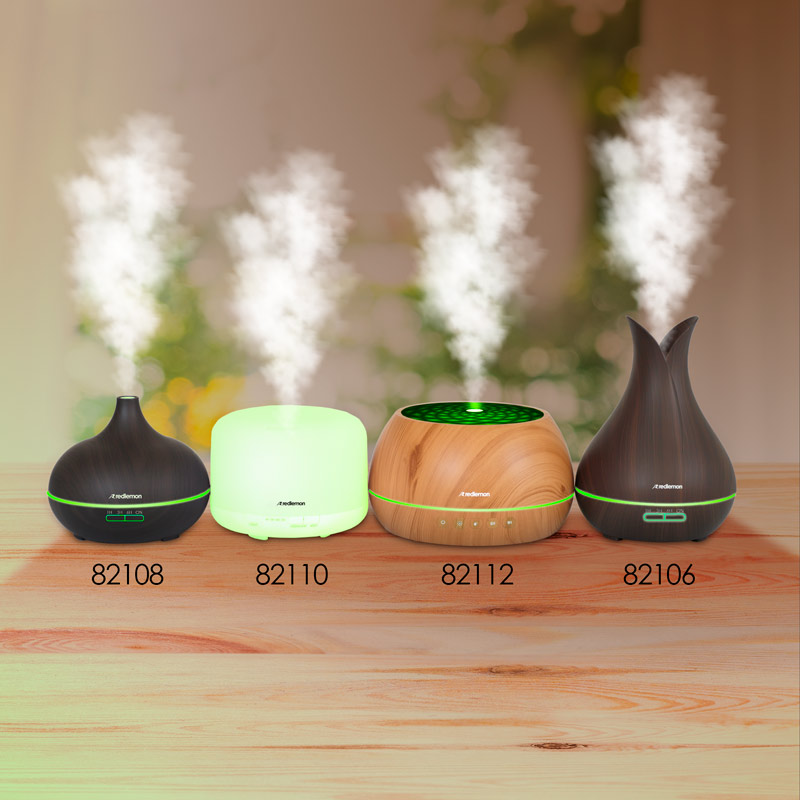 Humidificador y Difusor de Aceites Esenciales con Control Remoto (550ml)