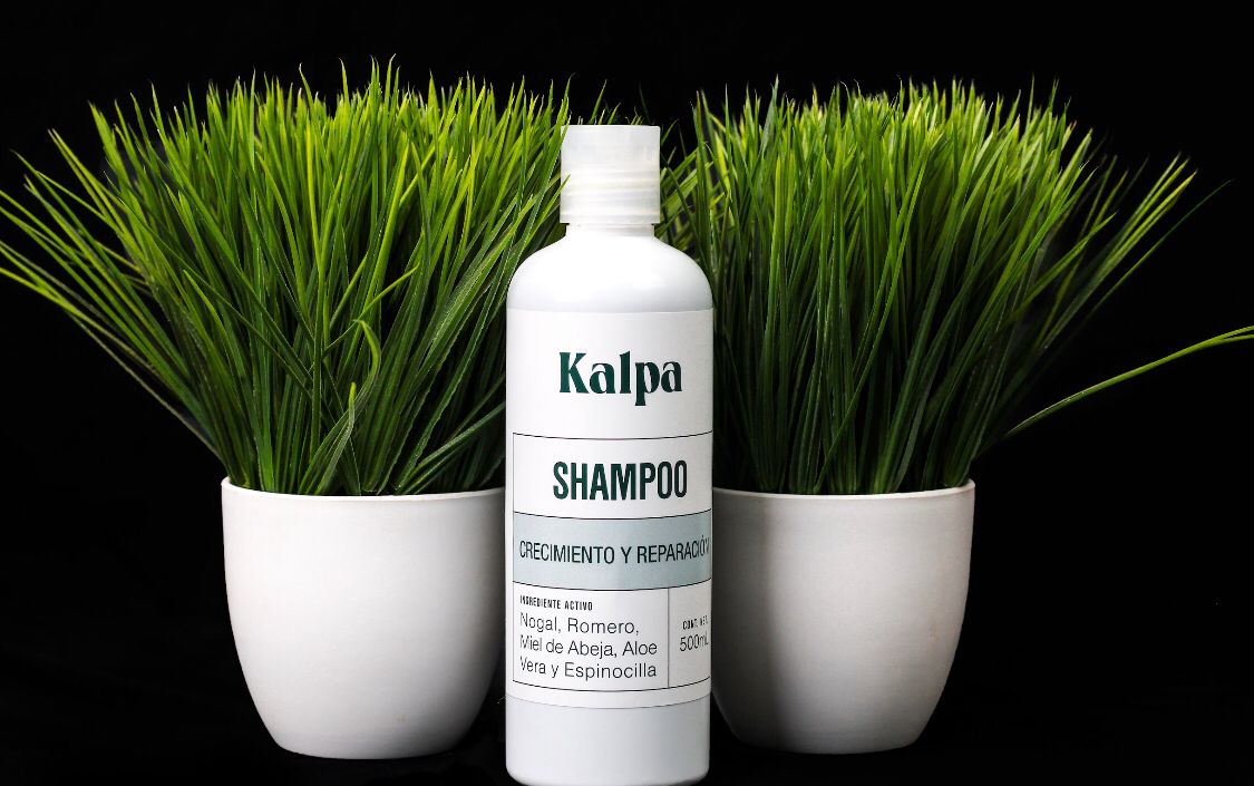 Shampoo Natural Para Crecimiento De Cabello Y Anticaída