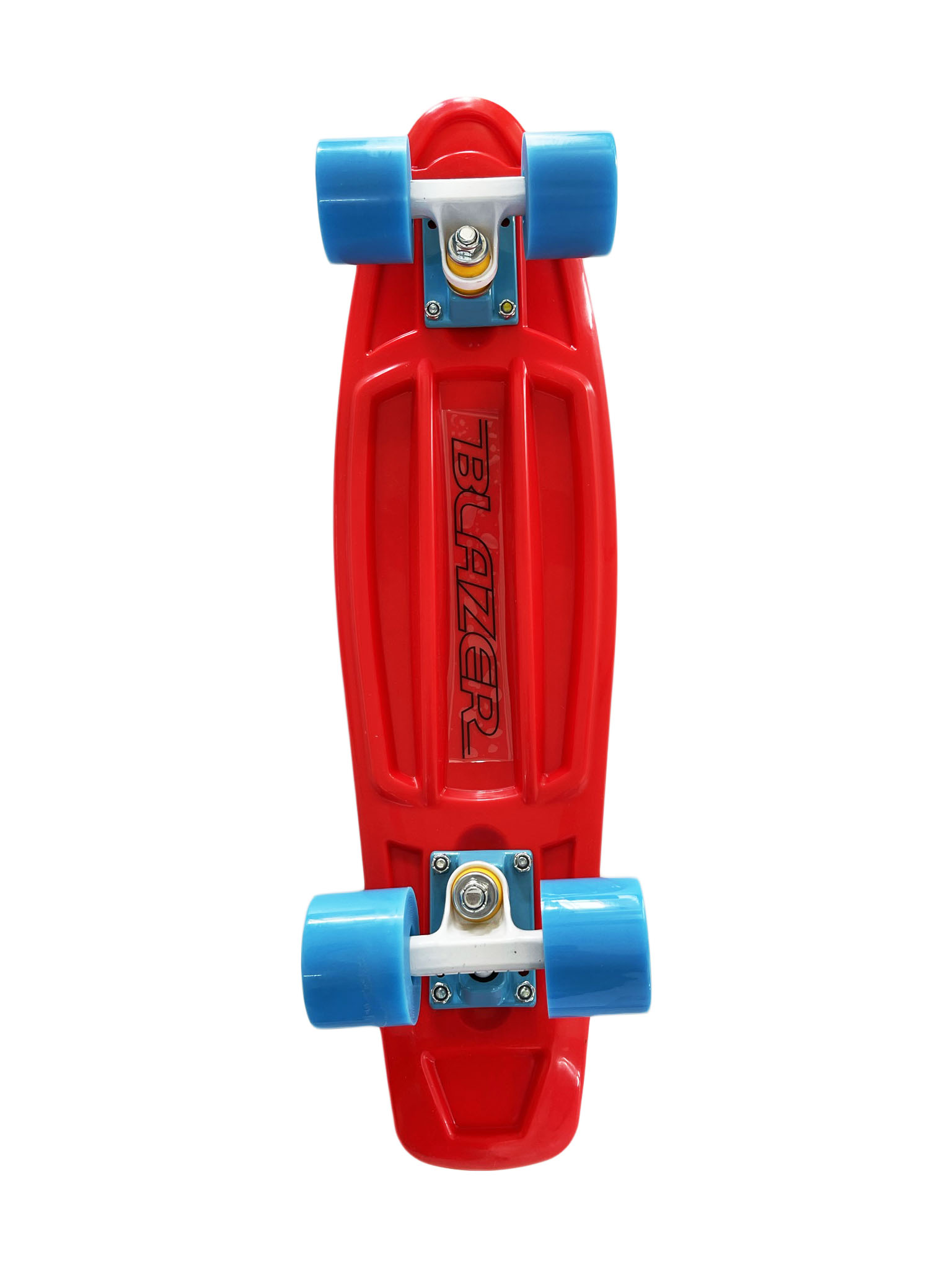 Patineta tipo Penny Color Rojo y Llantas Azul