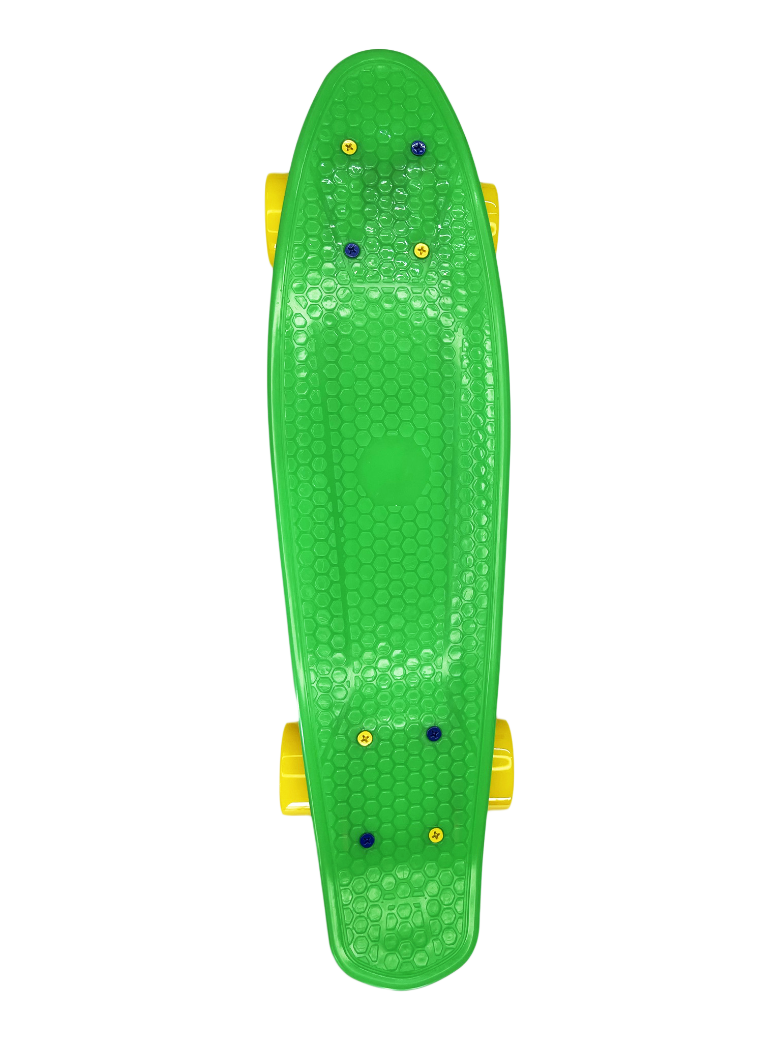 Pennyboard Color Verde con Luz LED en Plataforma