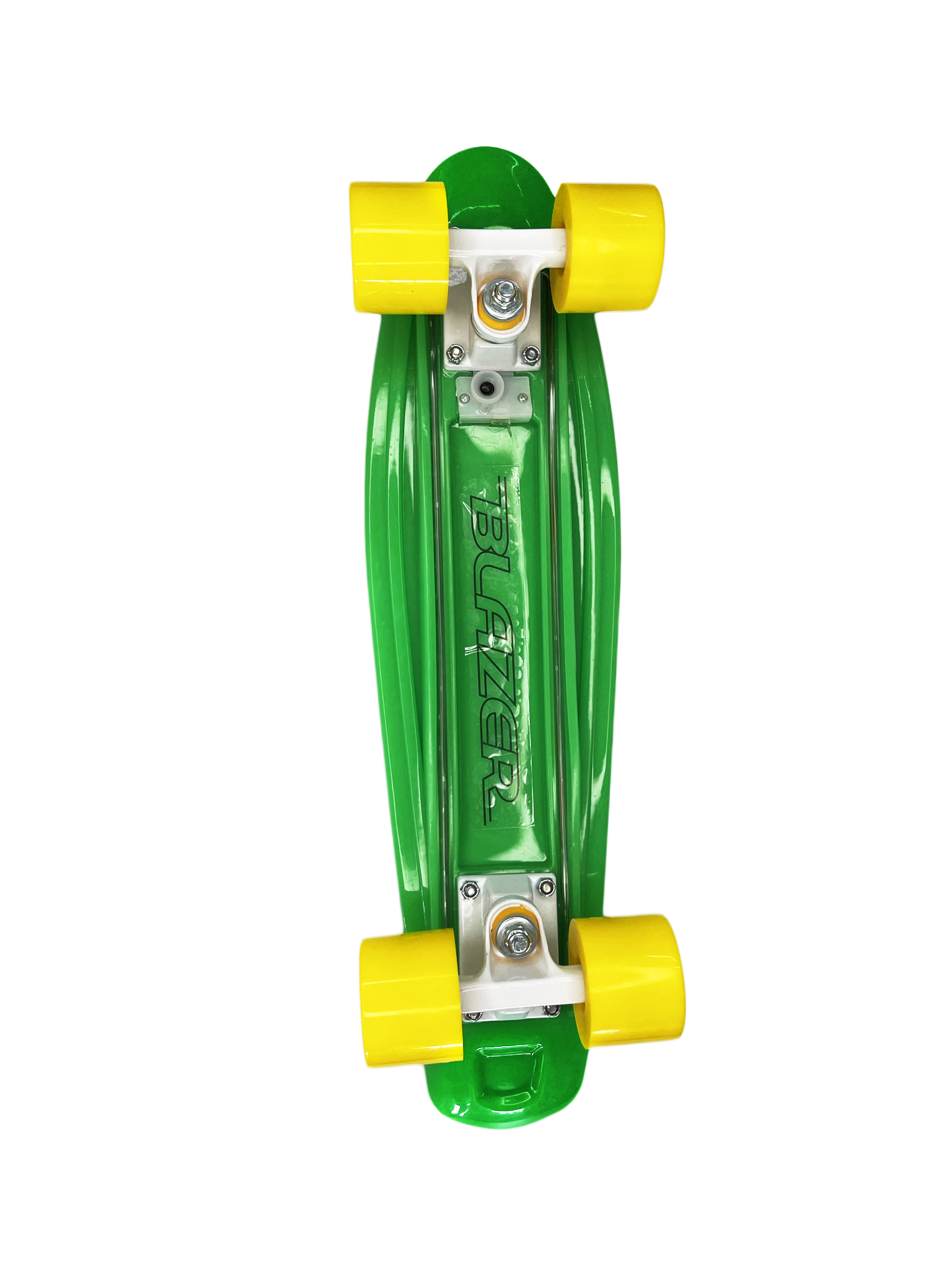 Pennyboard Color Verde con Luz LED en Plataforma