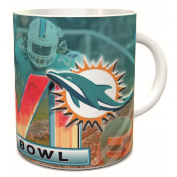 TAZA BLANCA, CONMEMORATIVA SUPER BOWL 2022
