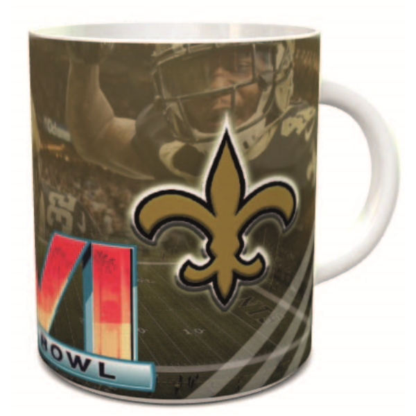TAZA BLANCA, CONMEMORATIVA SUPER BOWL 2022