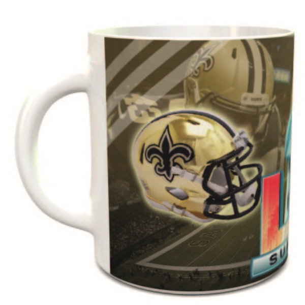 TAZA BLANCA, CONMEMORATIVA SUPER BOWL 2022