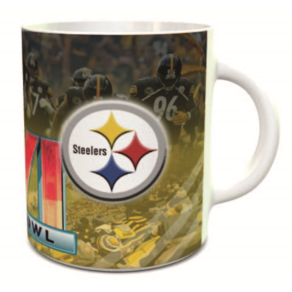 TAZA BLANCA, CONMEMORATIVA SUPER BOWL 2022