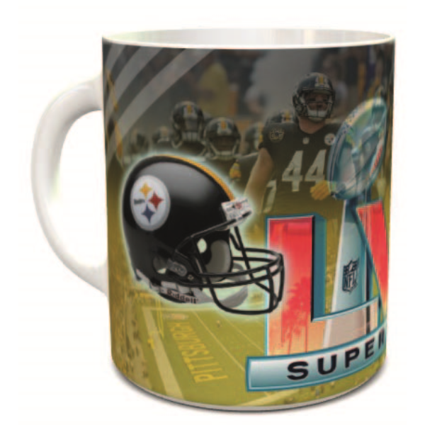TAZA BLANCA, CONMEMORATIVA SUPER BOWL 2022