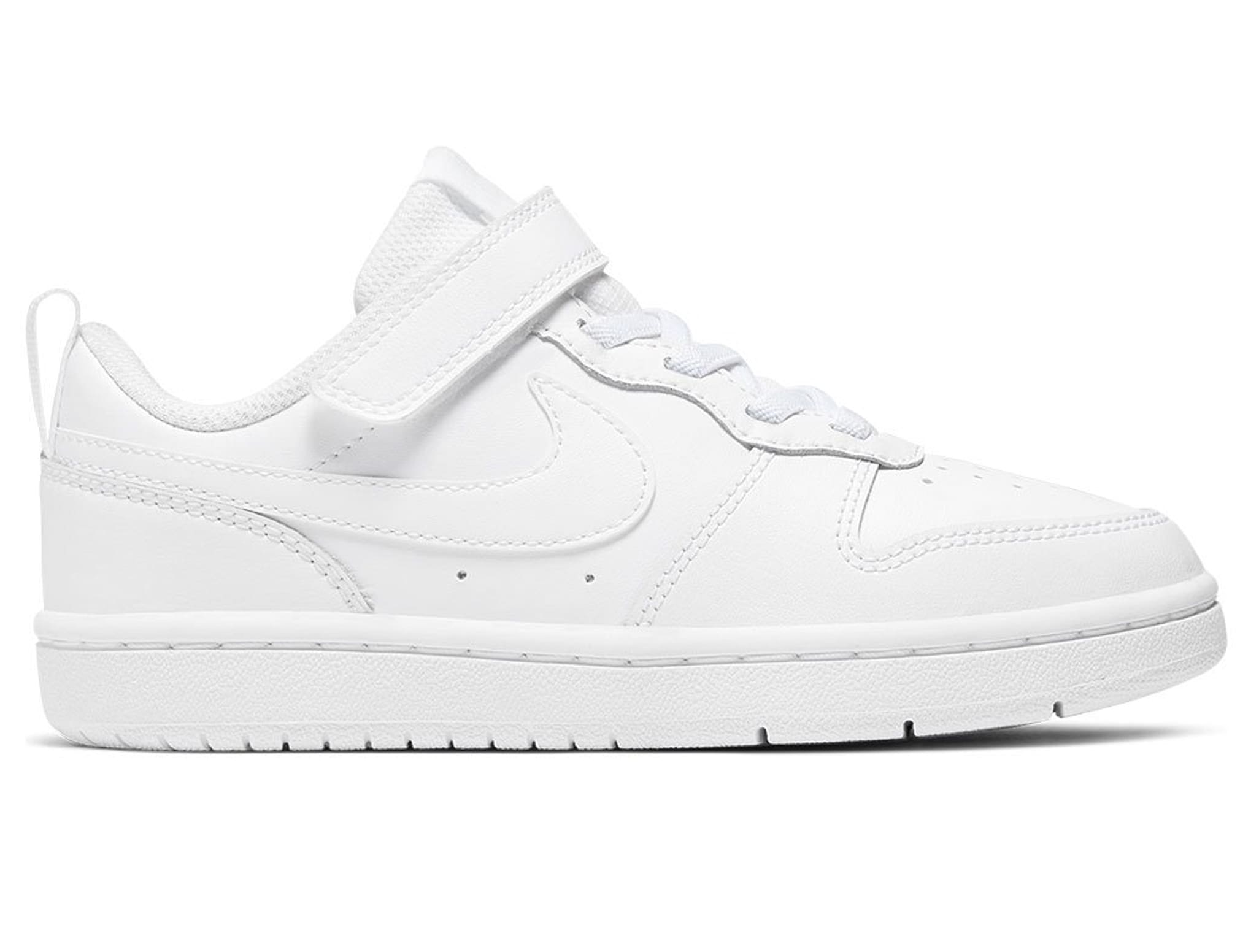 TENIS NIKE COURT BOROUGH LOW PARA NIÑOS BLANCO/UNISEX BQ5451-100