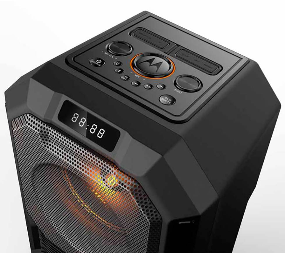 Bocina Inalambrica Motorola Sonic Maxx 820 (Party Speaker) - Negro