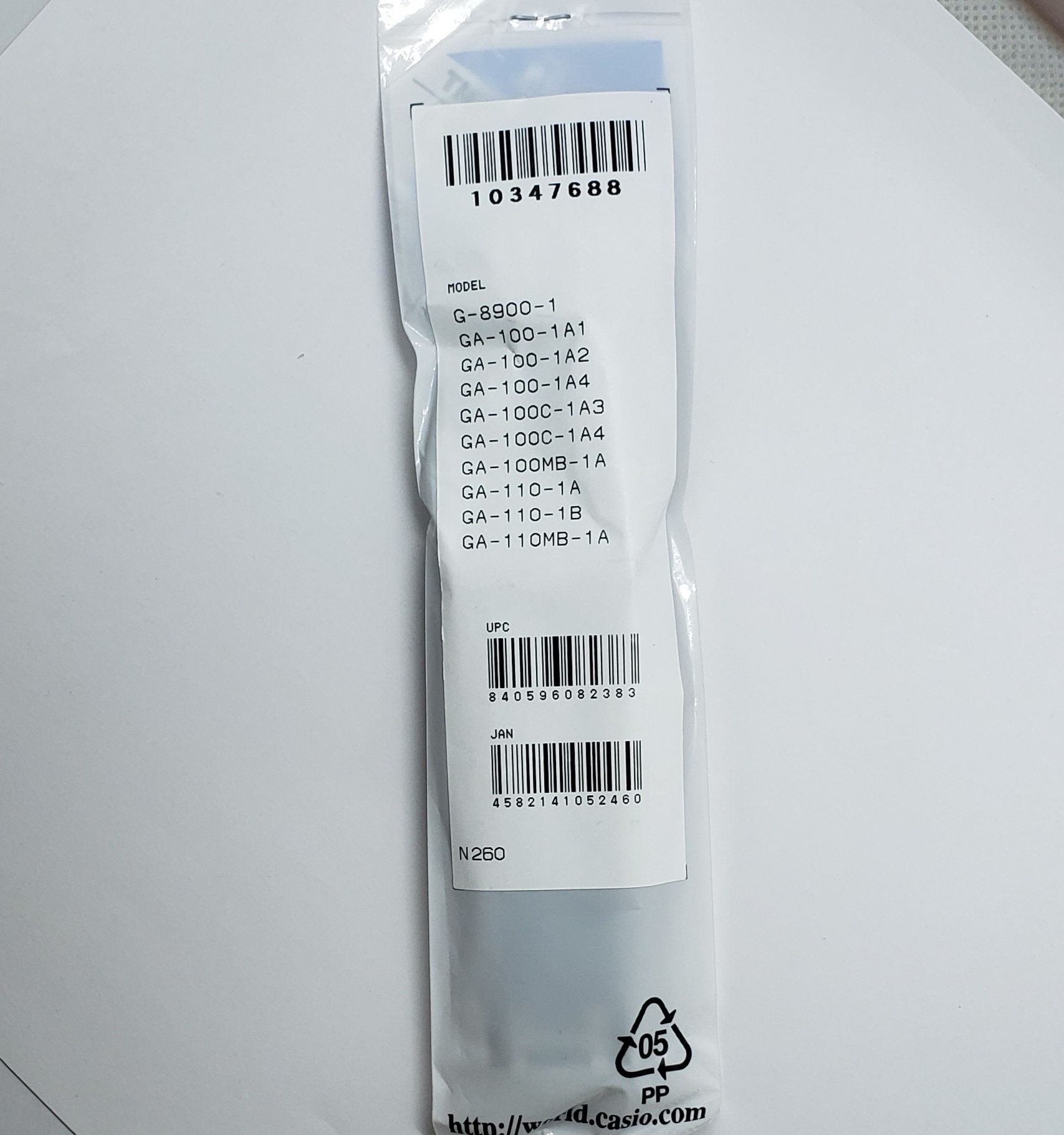 Correa Original Casio GA100, GA110, GA120, GA140 GA300, G8900, GR8900 ETC