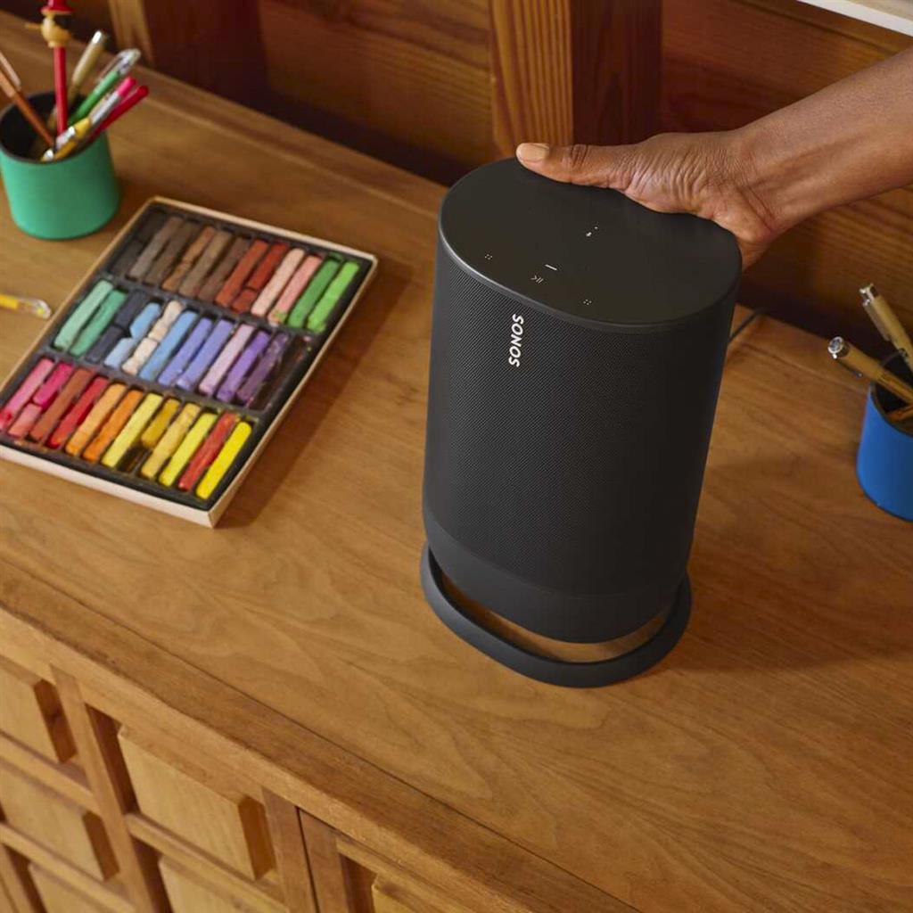 Sonos Move Altavoz Inteligente Portátil Con WI-FI Y Bluetooth, Color Negro
