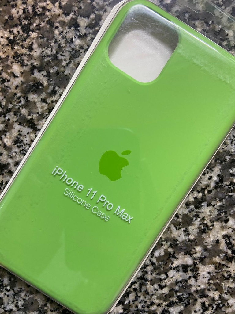 Case iPhone Verde 11 Pro Max Logo Funda Protector