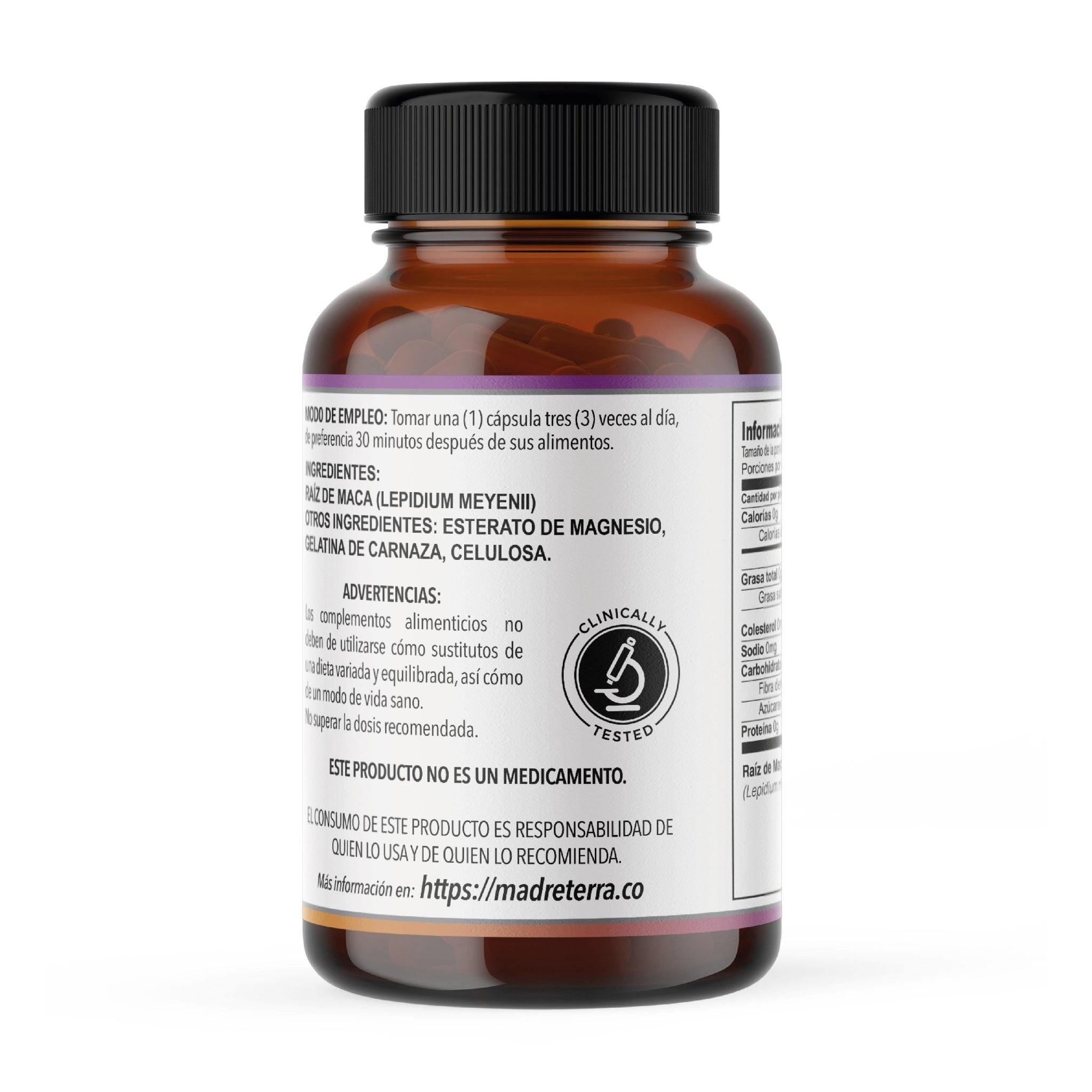 Maca Negra Orgánica