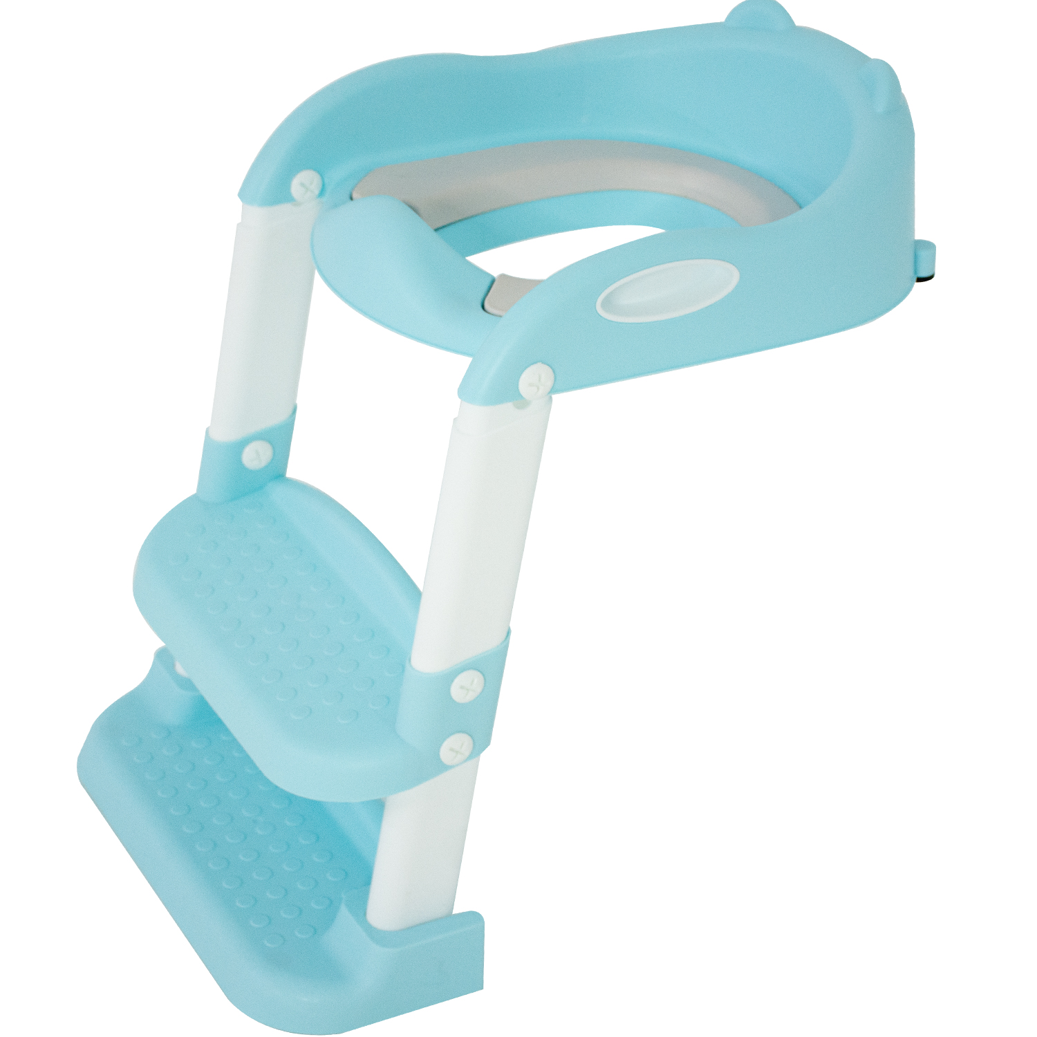 Baño Entrenador Asiento Escalera Inodoro Azul