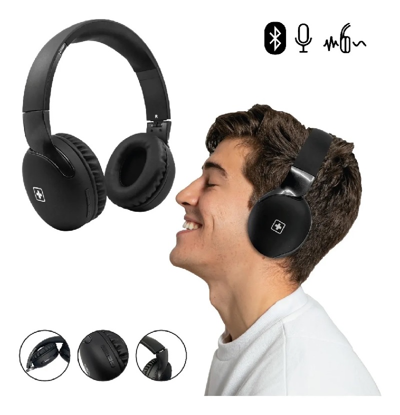 Audifonos Greystone Swiss Militar Wirless Bluetooth + Regalo