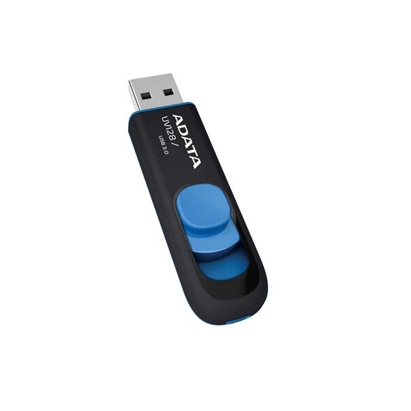 Memoria USB Negro 64 GB USB 3.2 Portatil Retractil Musica Fotos Videos AUV128-64G-RBE Lap