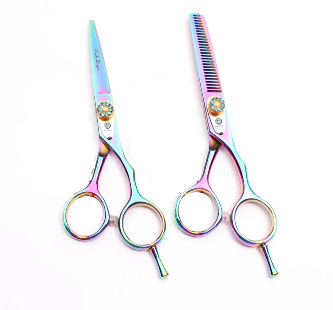 TIJERAS PROFESIONALES  PARA CORTE DE CABELLO ESTILISMO 