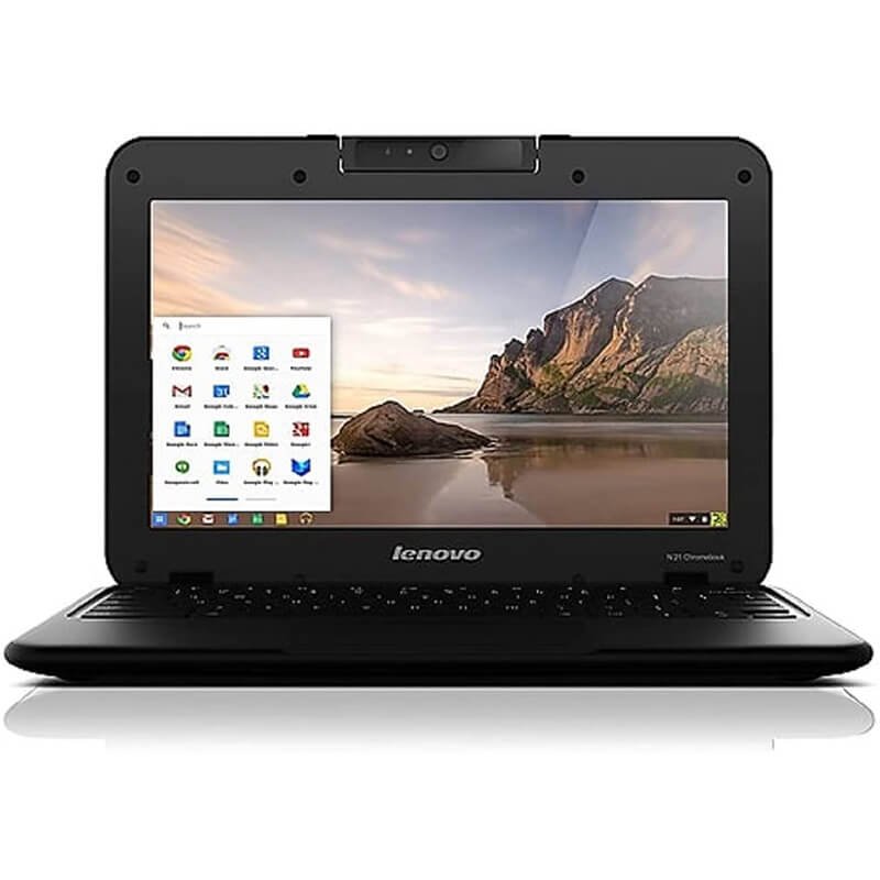 Laptop Lenovo Chromebook 11 Pulgadas HD 4GB 16GB SSD WiFi Bluetooth Negro REACONDICIONADO