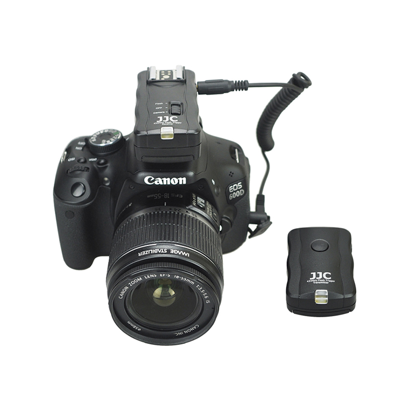 Radio Transmisor Disparador Inalambrico para Flash JJC JF-U2 Dos Receptores