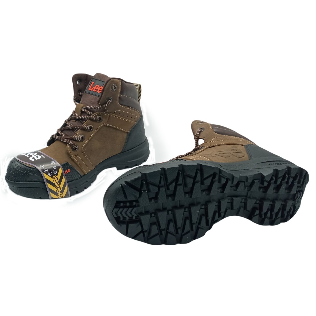 Bota Lee Con Casquillo De Acero Para Trabajo Rudo 8253